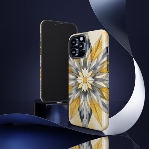 Sunshine Bloom Mosaic - Impact Resistant Phone Case